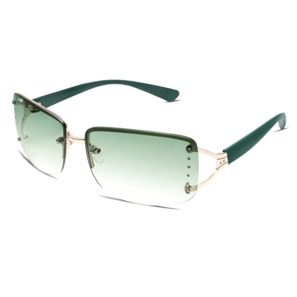 VANLINKER Rimless Frameless Rectangle Sunglasses